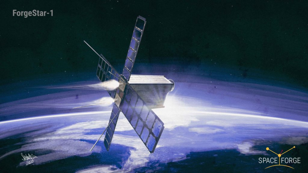 Space Forge factory in-orbit for carbon negative future